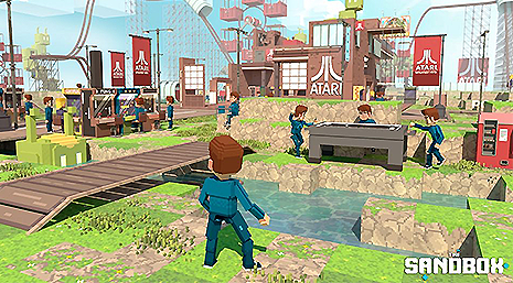 Jugar a emocionantes juegos en los mundos del Arenero