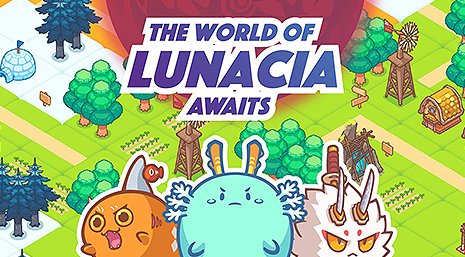 Axie Infinity 提供自己的游戏元宇宙，名为 Lunacia