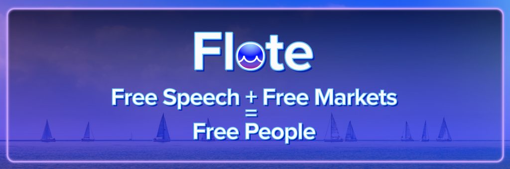 Tecnologia Blockchain nas redes sociais Flote