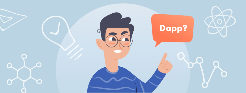 The difference between smart contracts and a decentralized app