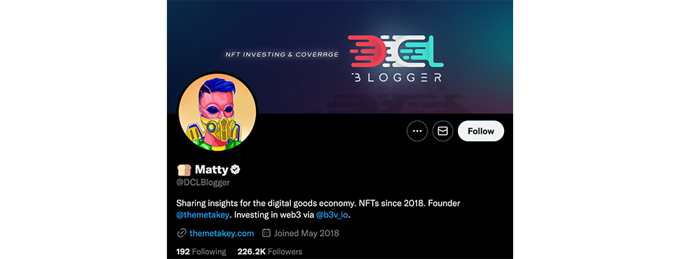 As melhores contas NFT do Twitter para seguires no espaço NFT
