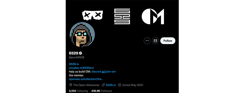Uma das melhores contas NFT no Twitter para seguires em 2022