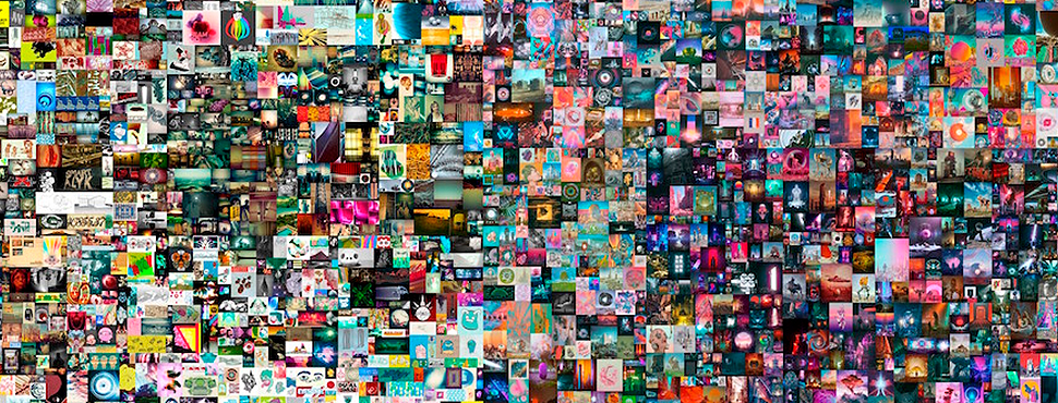 "Everydays: Os primeiros 5000 dias" de Beeple