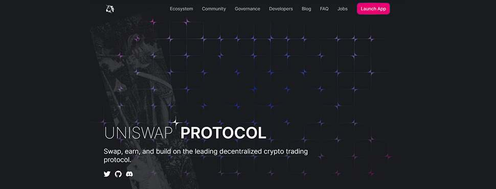 A Uniswap foi pioneira no modelo AMM e tem uma reputação bem merecida de ser uma troca DEX de topo