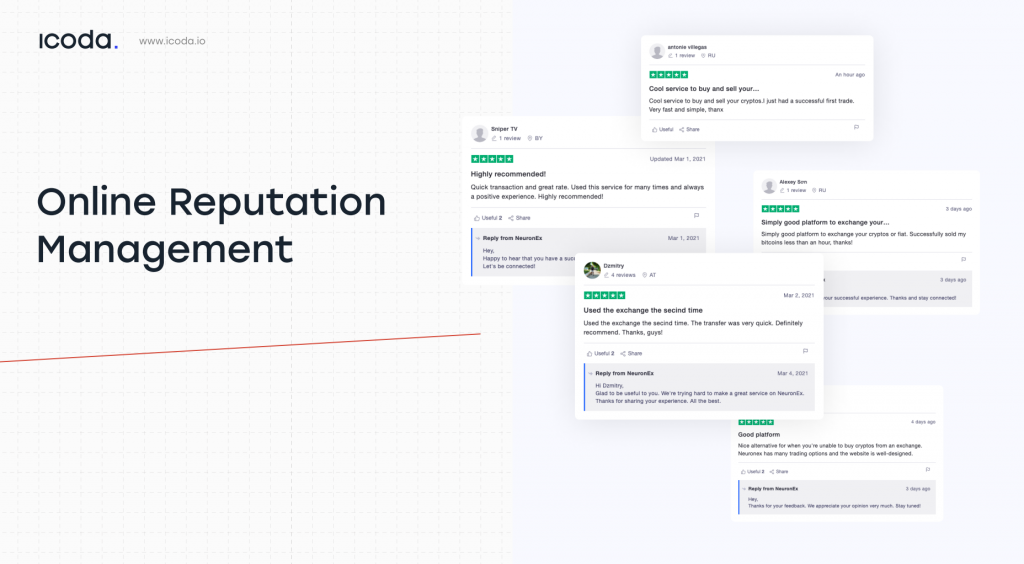 ICODA revela as melhores estratégias para construir uma reputação online positiva para projectos Web3