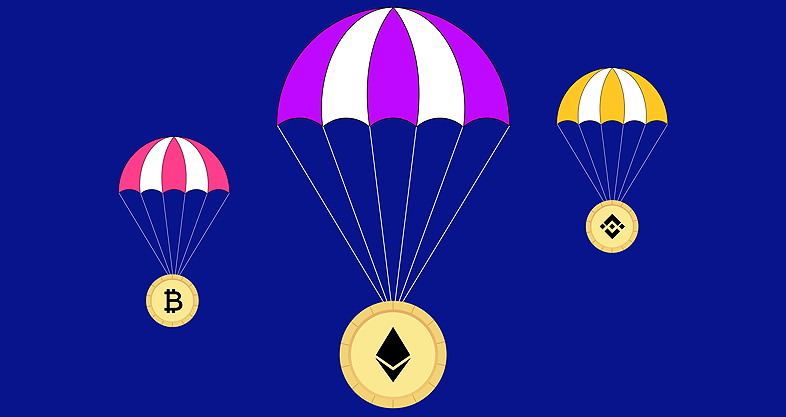 Drop some free tokens to increase fluidity and interest in your crypto marketing