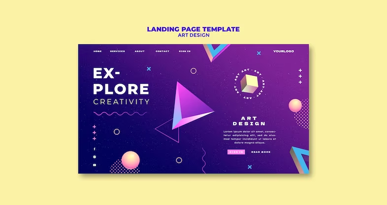 Treat your landing page as the hub for the rest of your crypto marketing campaign