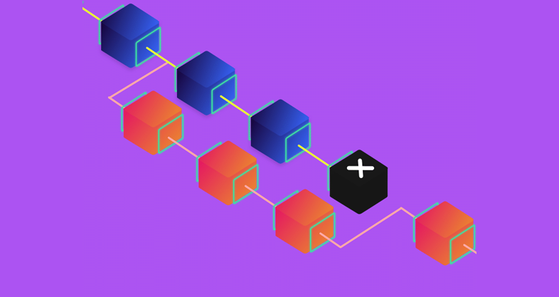 A blockchain only keeps blocks agreed upon by all nodes of the network