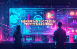Medir o sucesso da imagem de marketing das criptomoedas.