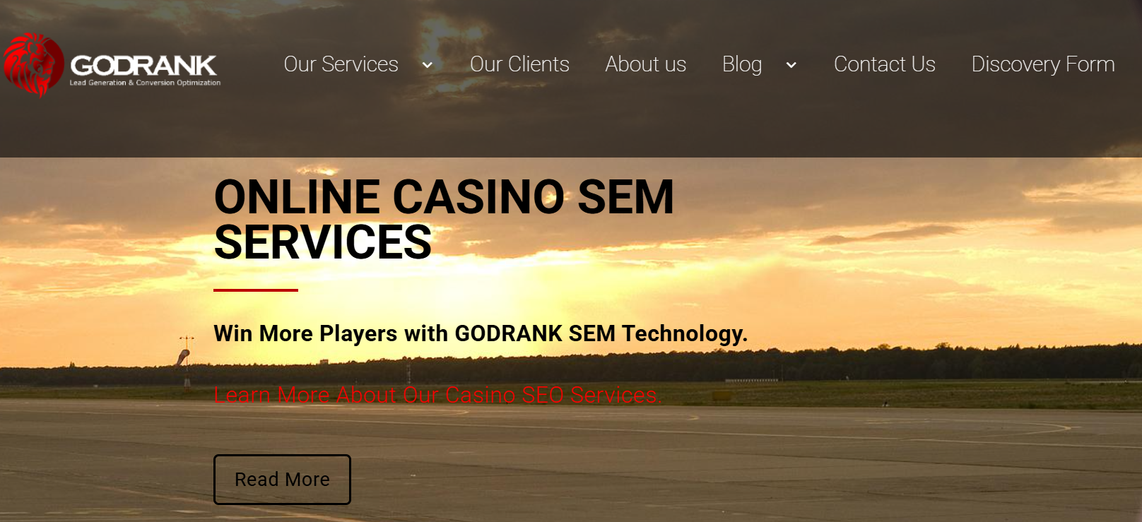 SEO-focused iGaming Agency.