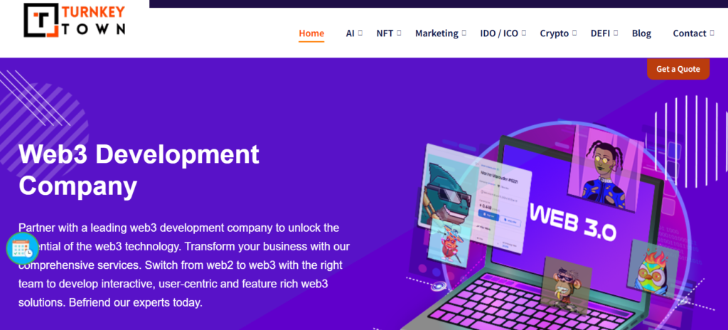 TurnkeyTown 小型企业 Web3 开发。
