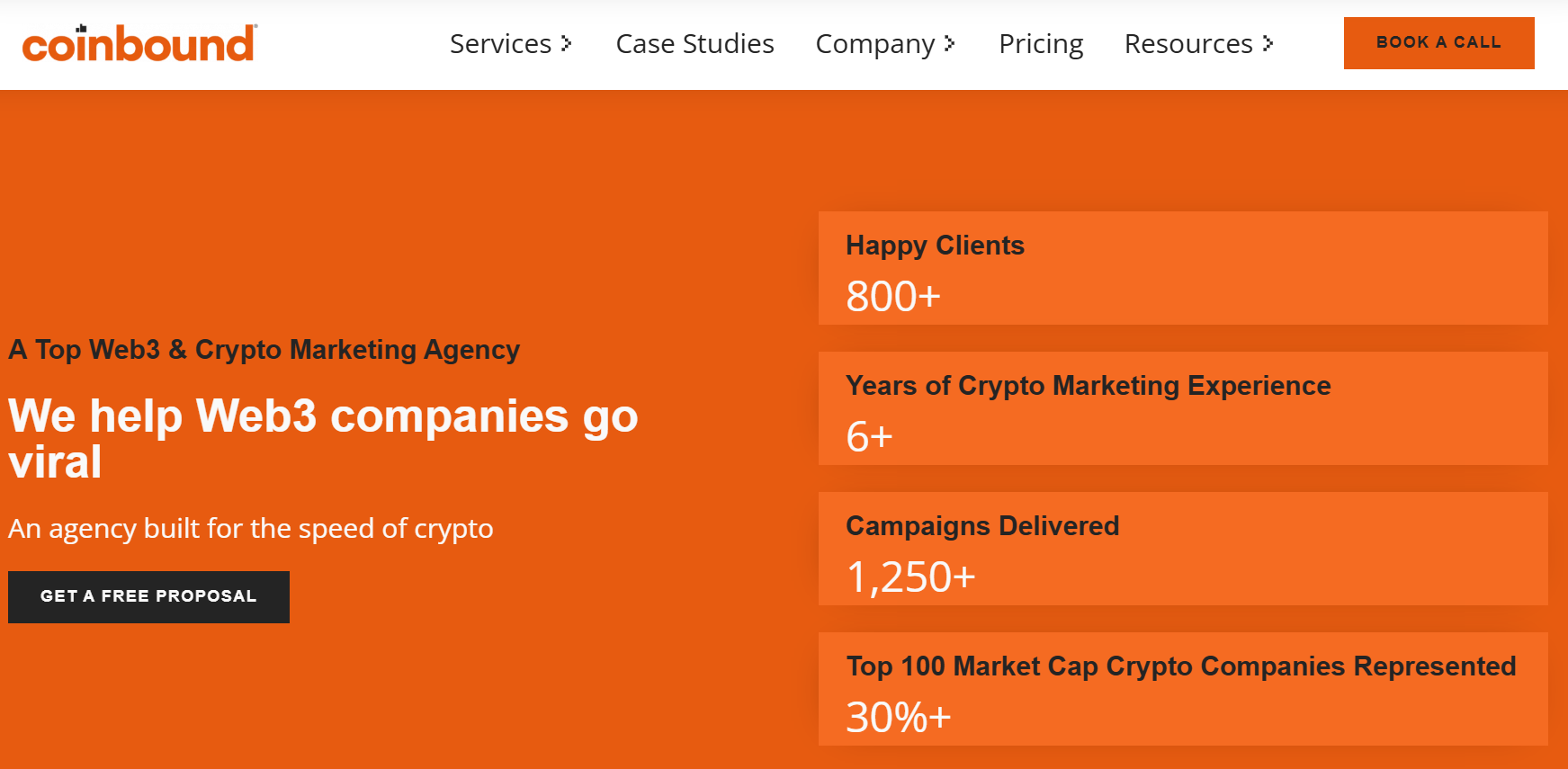 Coinbound Web3 小型企业机构。