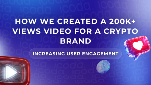 Case study: 200K+ views video campaign for a crypto brand – user engagement