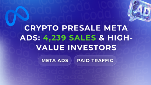 Case study: Crypto presale Meta Ads – 4,239 sales and high-value investors via paid traffic