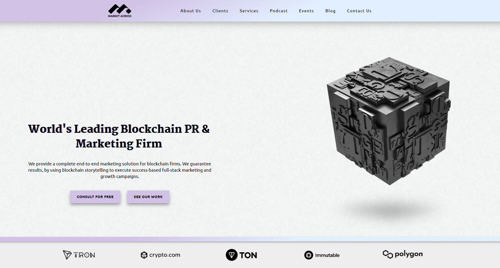 MarketAcross Blockchain PR & Content Powerhouse.