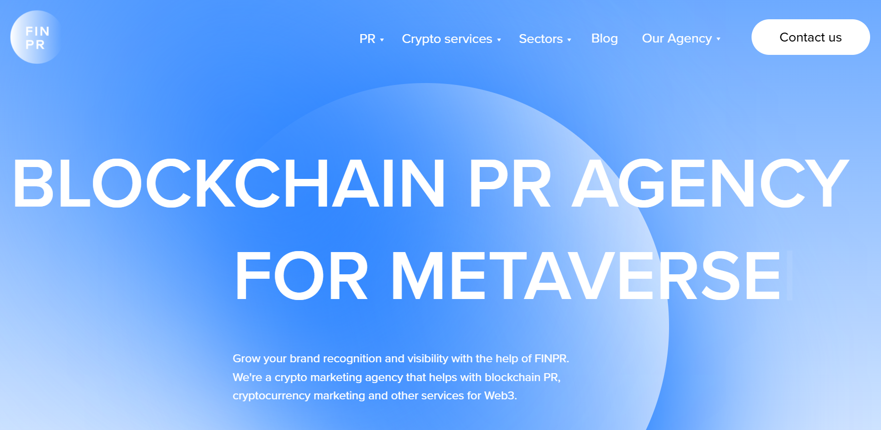 FINPR Crypto PR & Growth Marketing.