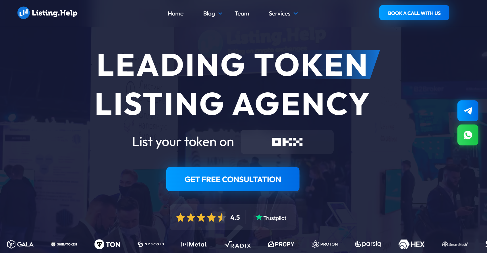 Listing.Help Exchange Listing & Marketing Service.