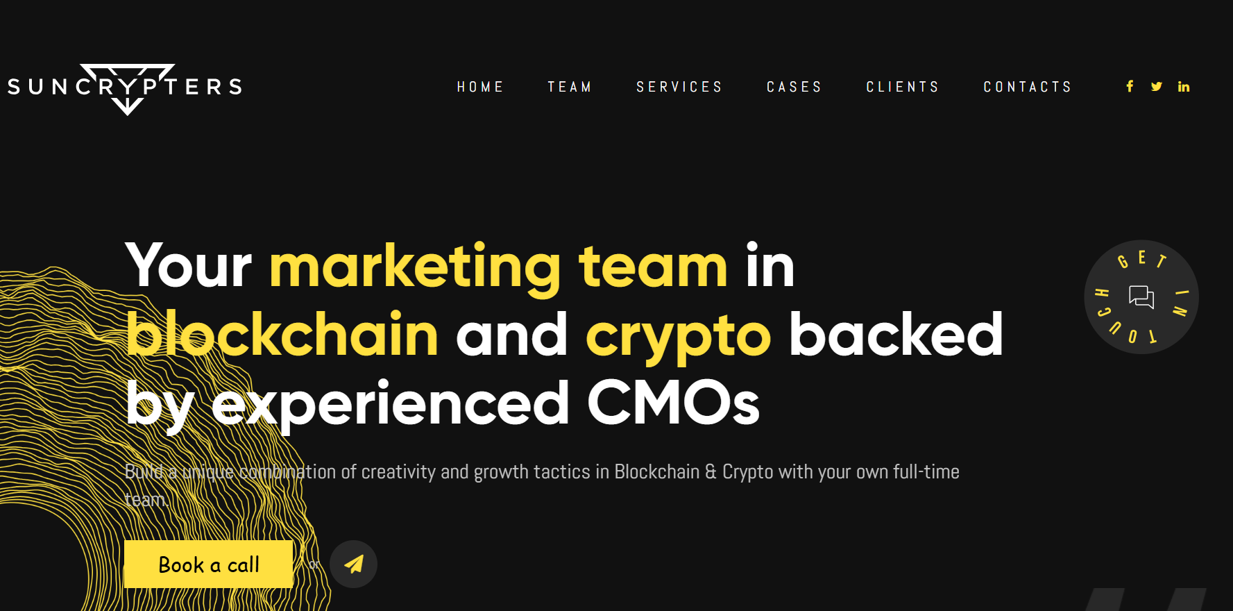 Suncrypters Community-centric Marketing.