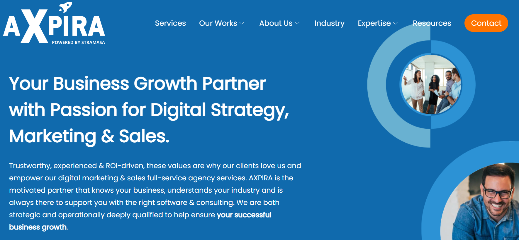 AXPIRA Performance-Driven Blockchain Marketing.