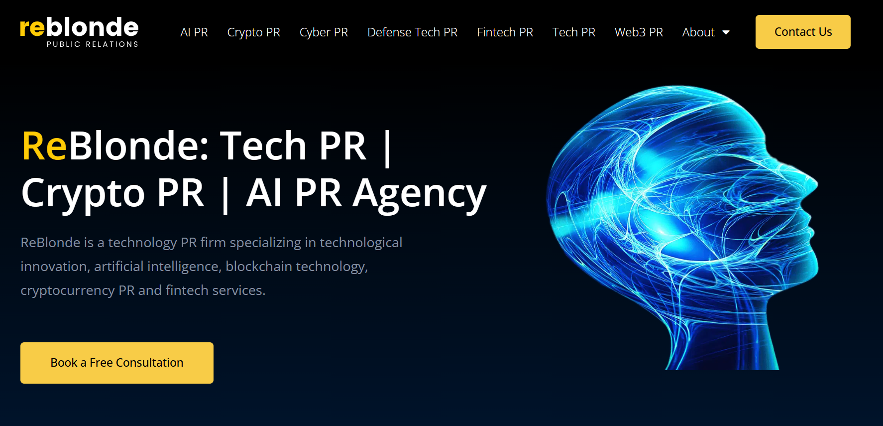 ReBlonde Award-Winning Crypto PR Firm.