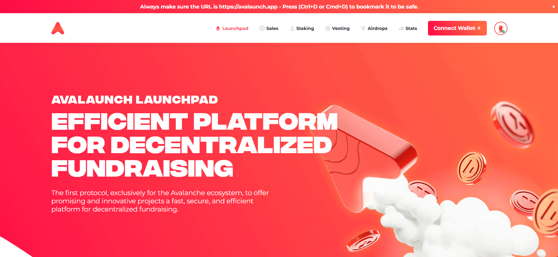 Avalaunch 主页是 Avalanche 区块链项目的专属 IDO 发布平台,是最好的加密货币 IDO/ico 发布平台之一。