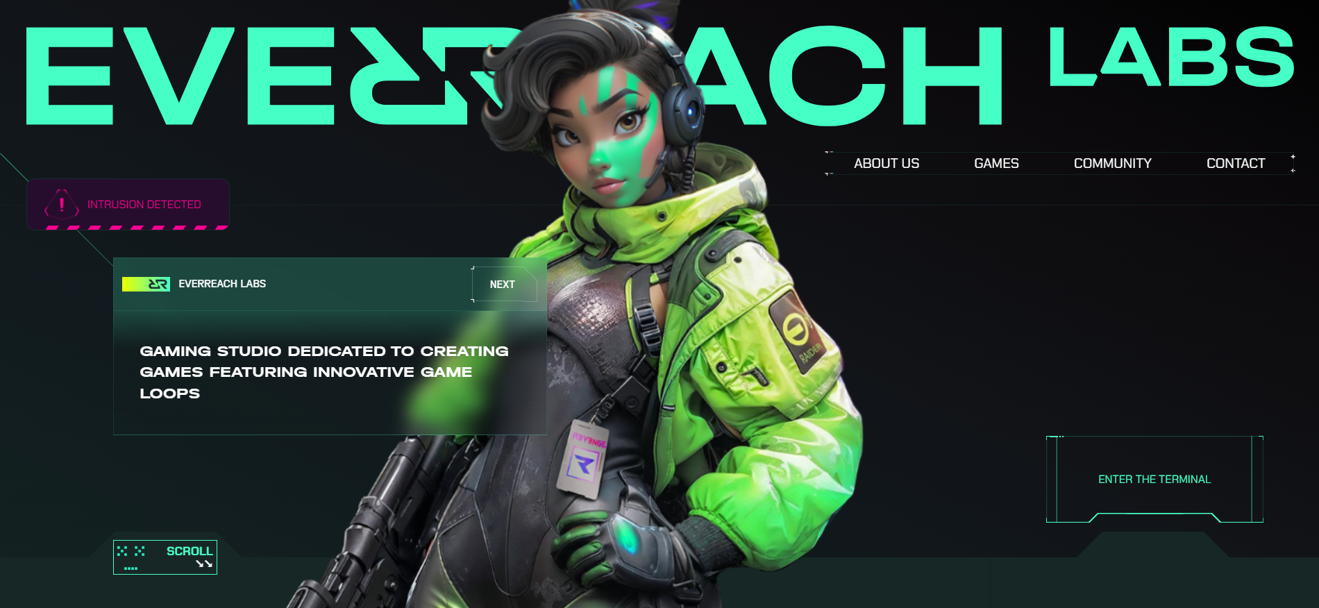 Everreach Labs 的网站重点介绍了其 GameFi 项目的观众与玩家互动情况，该项目是 4 月份的顶级加密货币预售项目。
