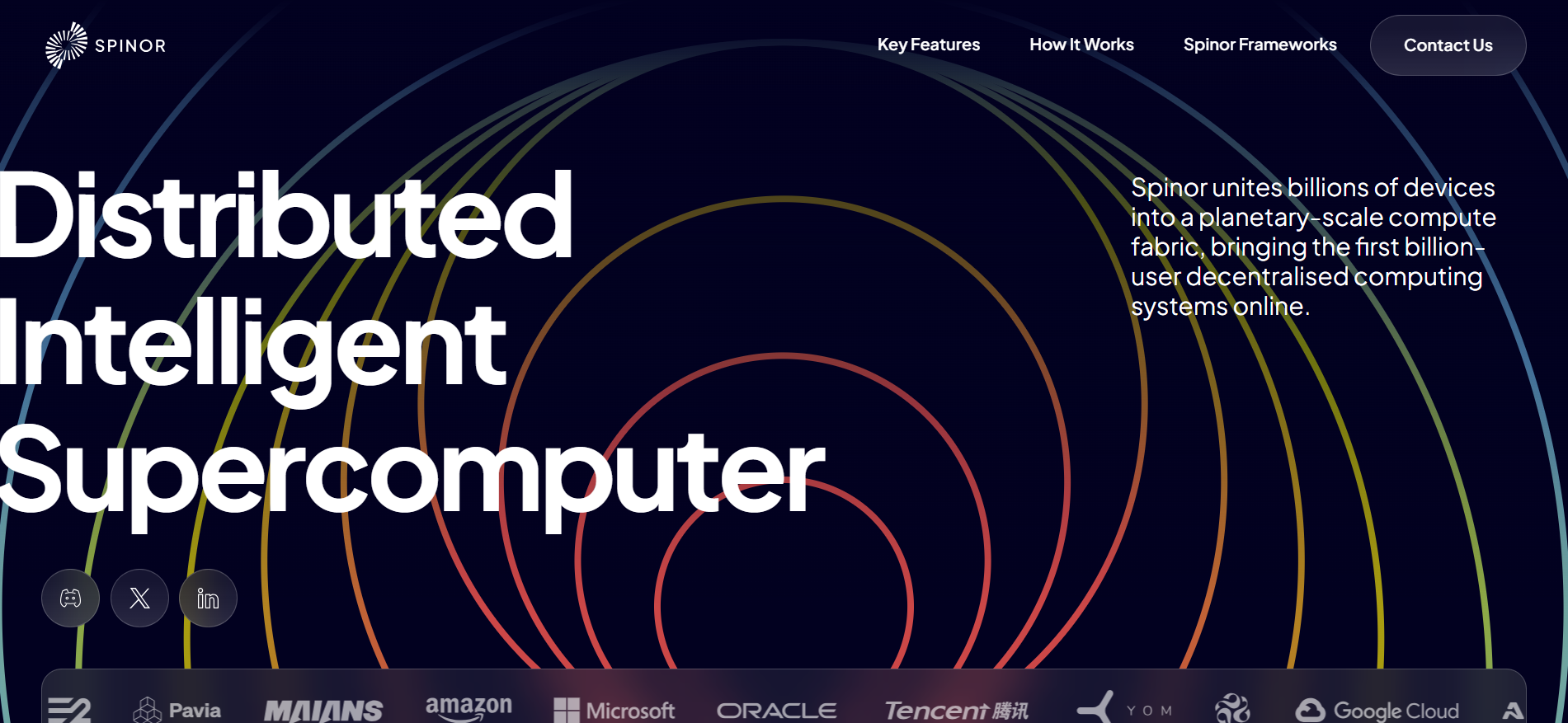 Spinor byMetaGravity homepage illustrating AI-driven blockchain infrastructure with zk-Proofs, a highlight in top crypto presales 2025