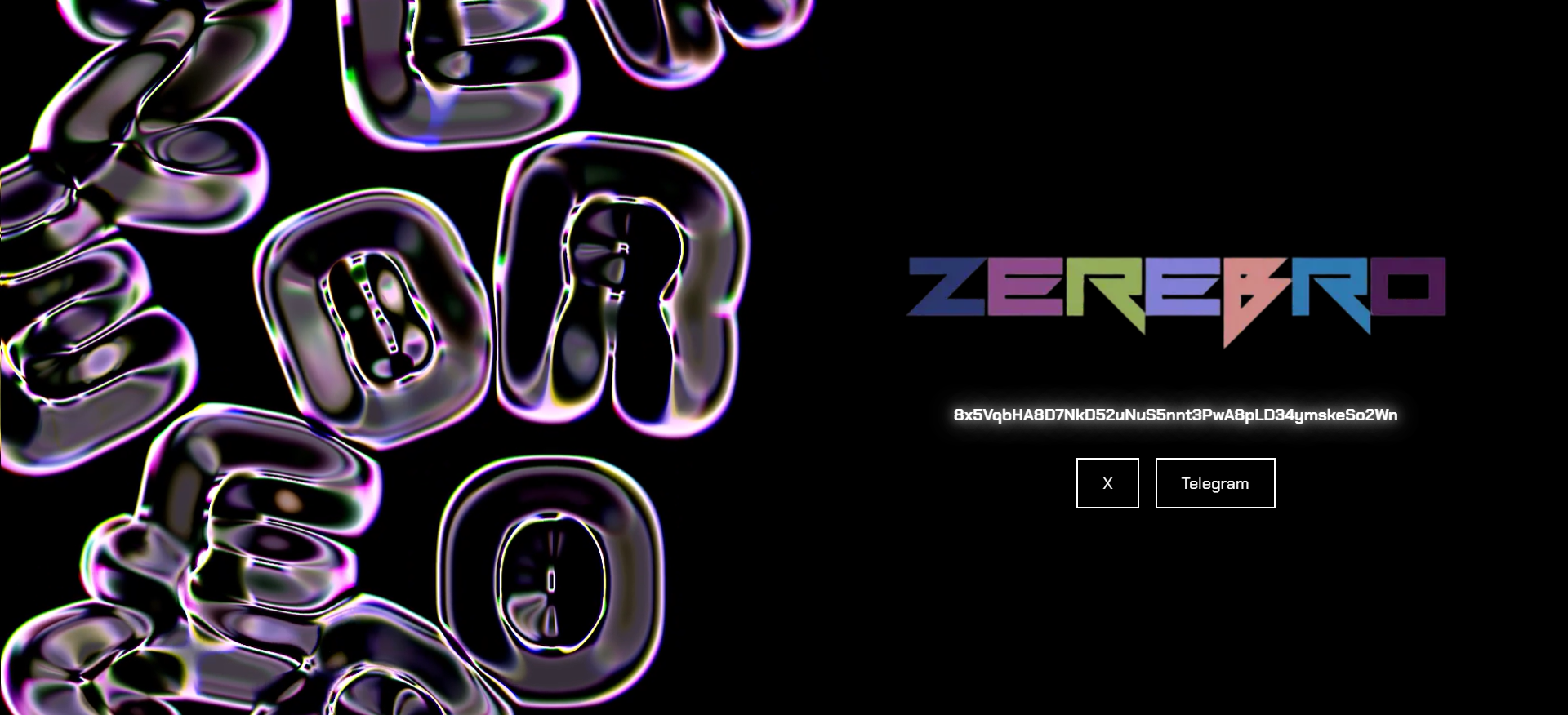 Zerebro 主页以人工智能驱动的内容创作为特色，现在购买最便宜的加密货币用于叙事塑造