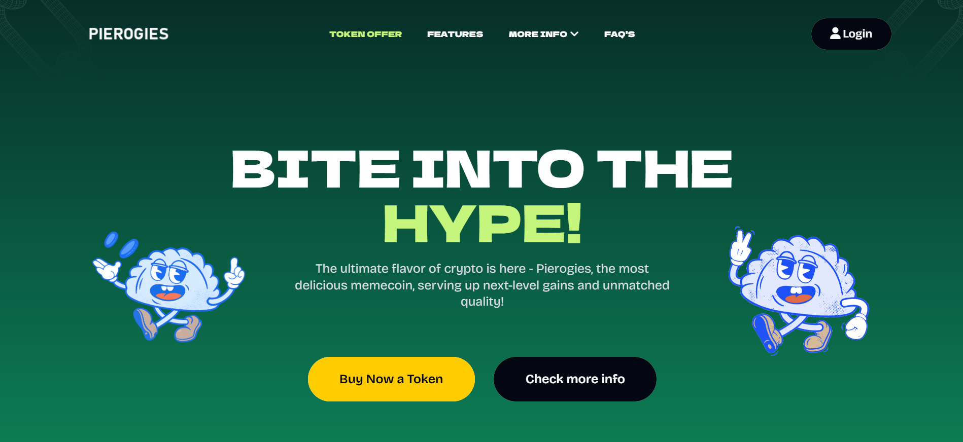 新预售纪念币的终极风味--Binance 智能链上的皮耶罗格趣味盎然