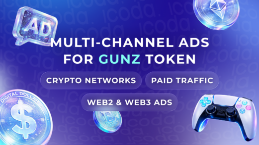 Viral crypto token ad strategy and Binance listing.