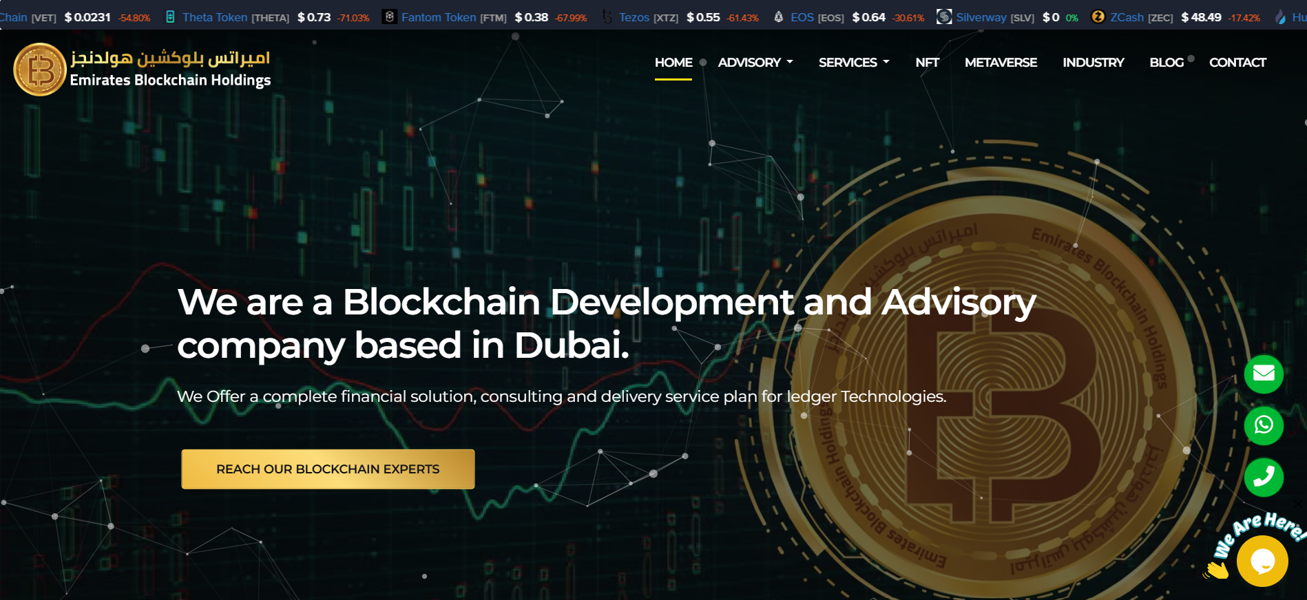 شركة الإمارات للبلوك تشين القابضة المتخصصة في الامتثال لـ VARA أفضل شركة تشفير في الإمارات العربية المتحدة الصفحة الرئيسية