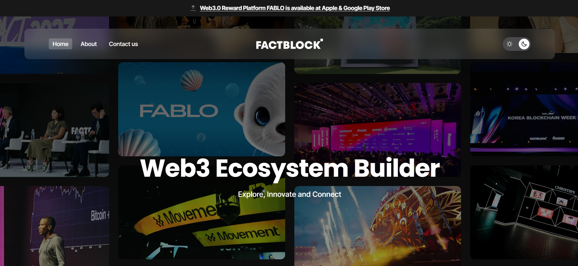 هيئة النظام الإيكولوجي لموقع FactBlock الإلكتروني هيئة KBW أحداث KBW أفضل وكالة تسويق للعملات الرقمية في كوريا الجنوبية