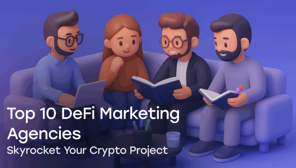 أفضل 10 وكالات تسويق DeFi للارتقاء بمشروعك للعملات الرقمية في عام 2026