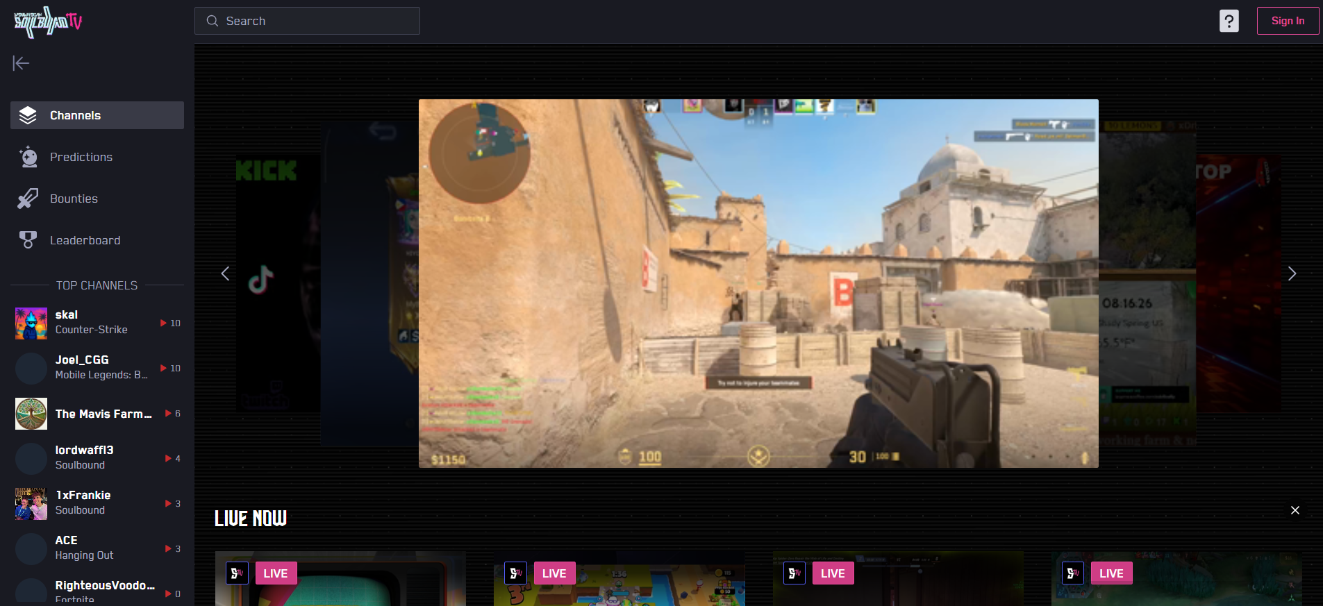 البث التفاعلي المباشر التفاعلي لتلفزيون Soulbound TV مع مراهنات الذكاء الاصطناعي ومكافآت Web3 في أفضل عروض ما قبل البيع للعملات الرقمية للاستثمار فيها