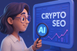 تحليل احترافي للوحة معلومات تحسين محركات البحث بالذكاء الاصطناعي للعملات الرقمية المشفرة تُظهر أدوات تحسين الذكاء الاصطناعي ومخططات تحليلية متزايدة لتسويق العملات الرقمية.