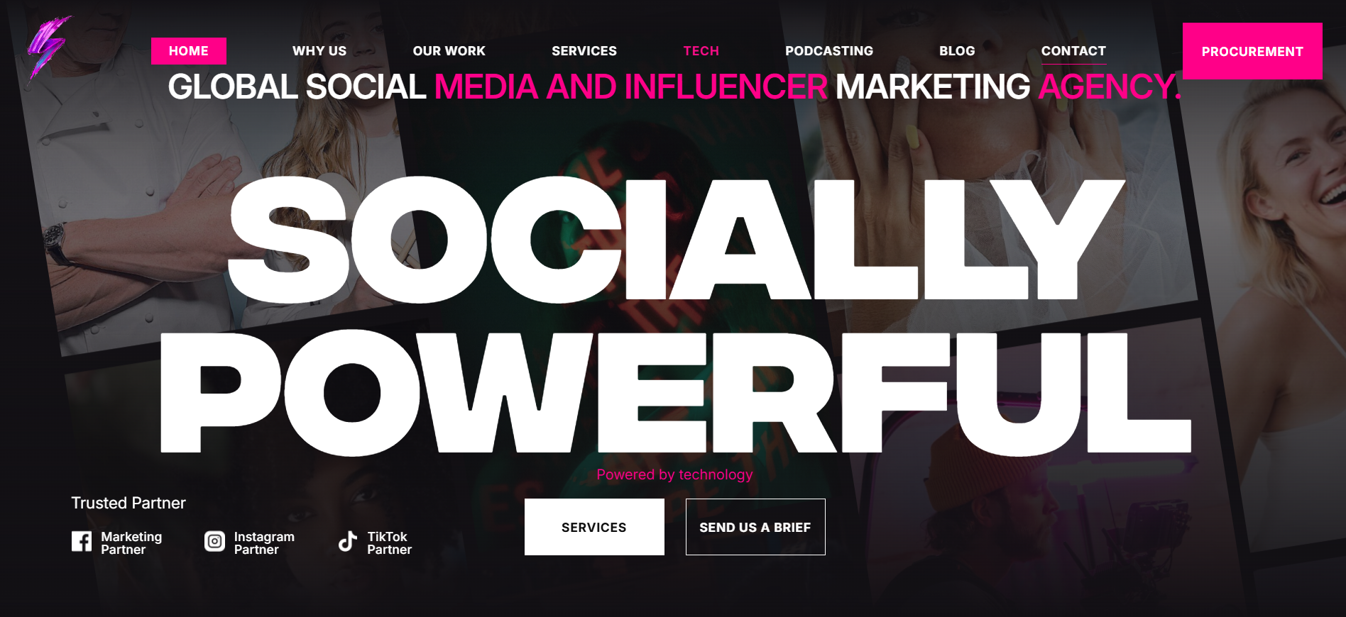 最佳加密货币社区建设机构 Socially Powerful UK 主页，提供屡获殊荣的社交媒体社区管理服务。