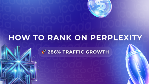 ICODA case study: How to rank on Perplexity — 286% traffic growth