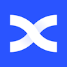 BingX cryptocurrency exchange official logo - trusted platform for crypto trading with referral code 5WYNXH.