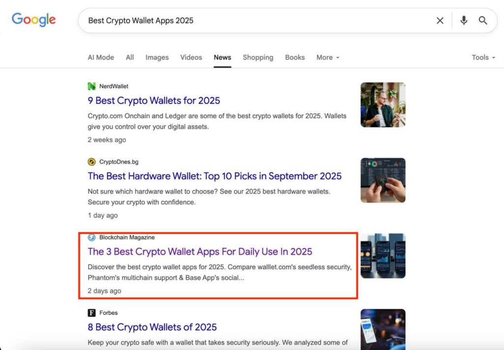 Best Crypto Wallet Apps 2025 Google Search