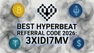 Bester Hyperbeat Empfehlungscode 3XIDI7MV für 2026 mit Bitcoin-, Ethereum-, Tether- und USDC-Symbolen für DeFi Yield Farming Belohnungen.