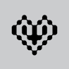 Hyperbeat DeFi protocol logo - pixelated heart icon representing the native yield layer and Hearts rewards system on Hyperliquid.