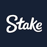 Stake.com official logo - leading crypto casino and sportsbook platform supporting Bitcoin, Ethereum, and cryptocurrency betting.