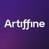 Artiffine logo for AI-optimized NFT and blockchain UX solutions