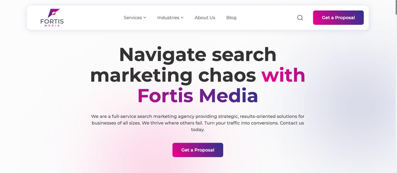 Fortis Media 平台为赌场运营商提供技术性搜索引擎优化服务，包括人工智能关键字研究、有机增长战略以及在欧洲范围内开展以合规为重点的 iGaming 营销活动。