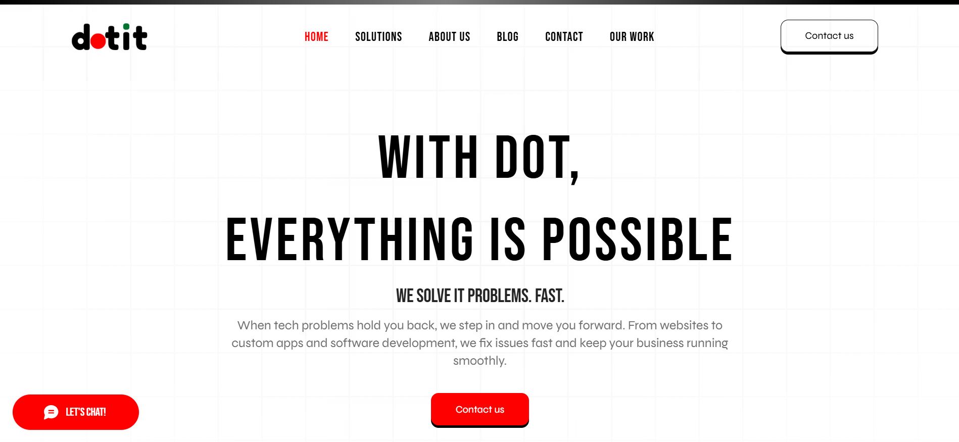 Dot IT veteran digital solutions agency with 22 years of web development and marketing services in Dubai.