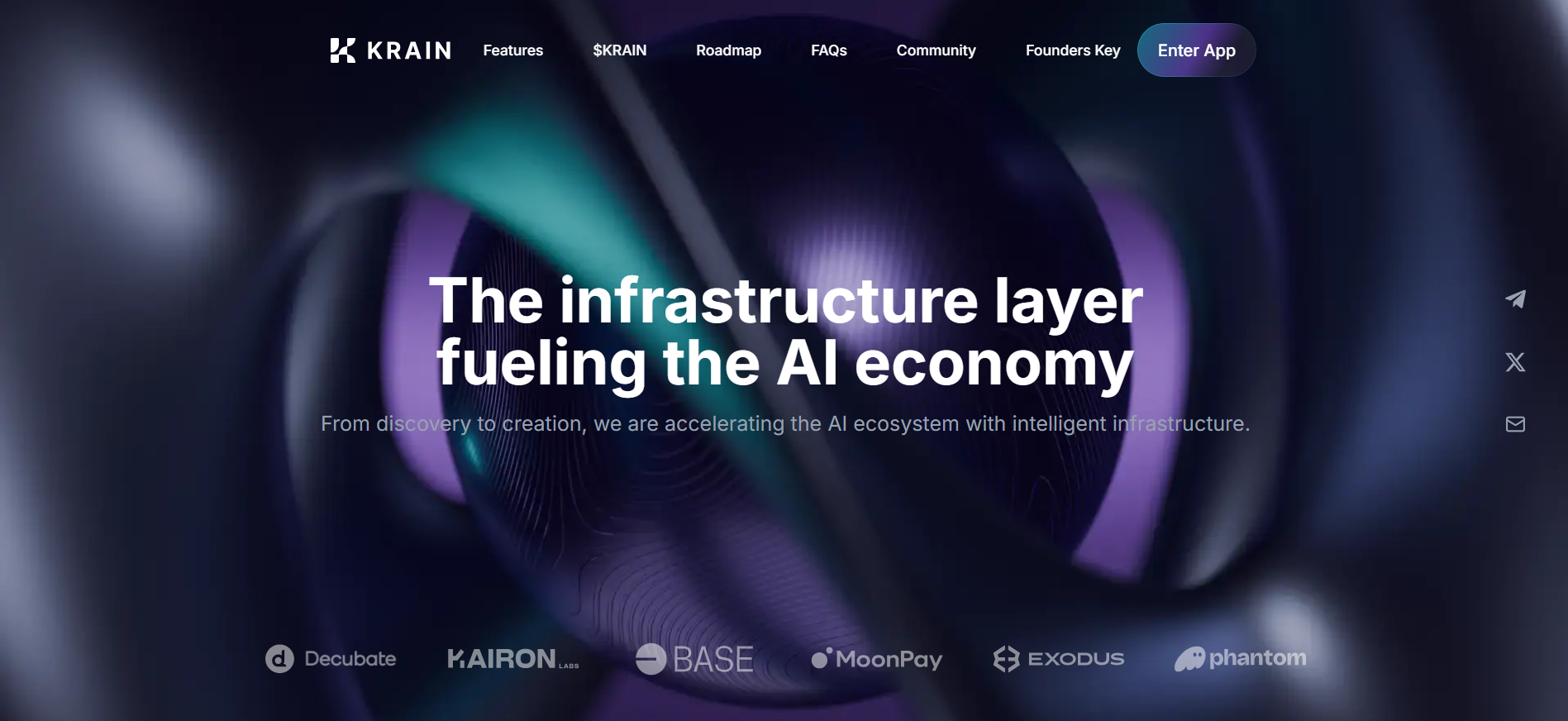 Motor de descubrimiento de IA KRAIN y mercado de agentes en la red Base con integraciones MoonPay y Phantom Preventa de febrero de 2026.