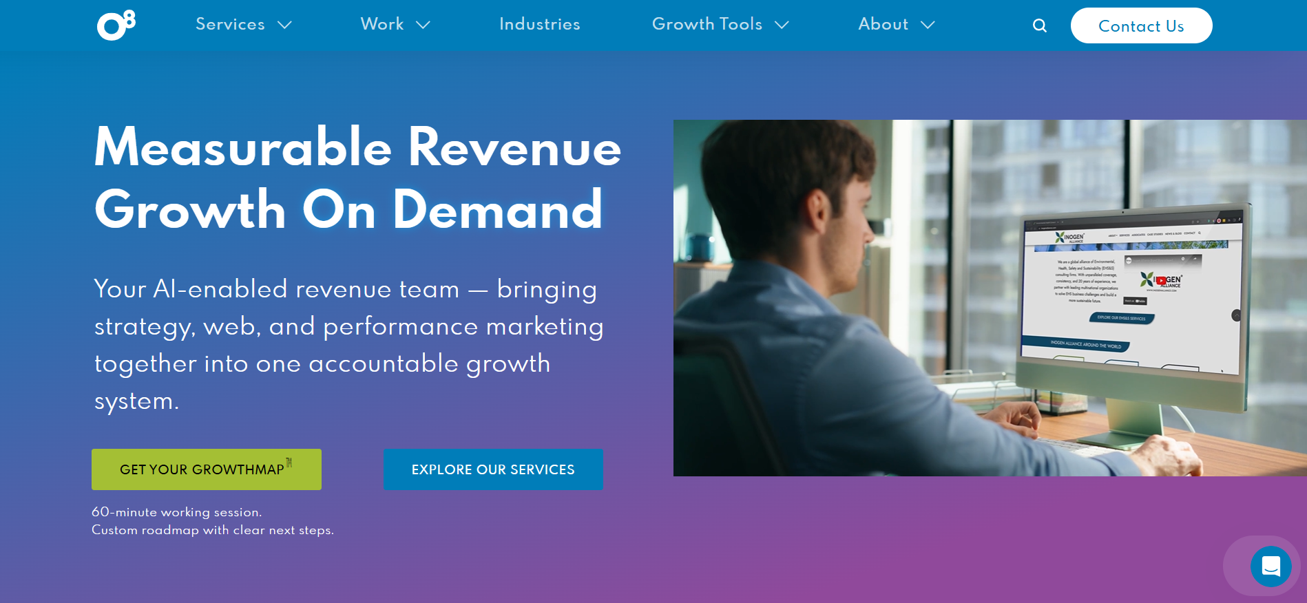 O8 Agency AI-enabled revenue team delivering outsourced marketing services with measurable growth and performance marketing.