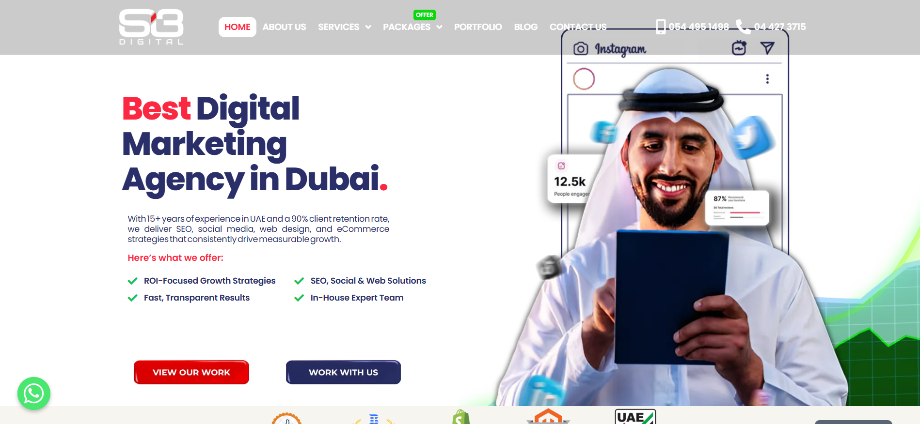Si3 Digital best digital marketing agency in Dubai delivering SEO social media and eCommerce with 90 percent client retention.