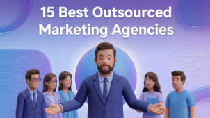 Professional team representing 15 best outsourced marketing agencies for crypto and blockchain.