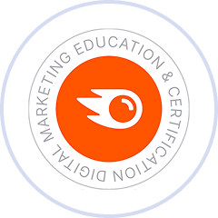 Semrush Digital Marketing Certification